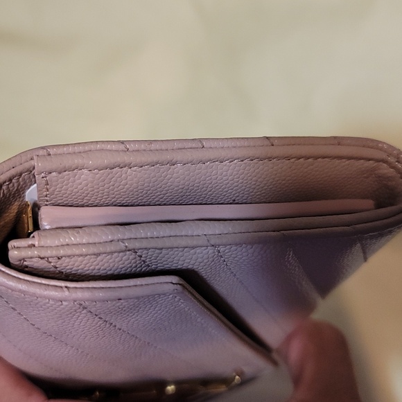 Authentic YSL  Wallet with authenticity card dustbag  and box EUC - Picture 3 of 4